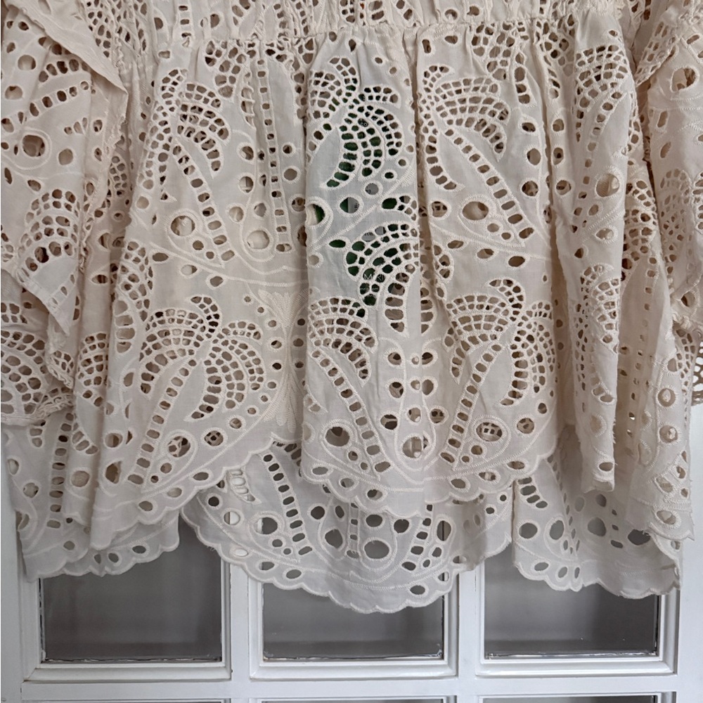 Farm Rio Palm Tree Richilier Blouse - Picture 4 of 6
